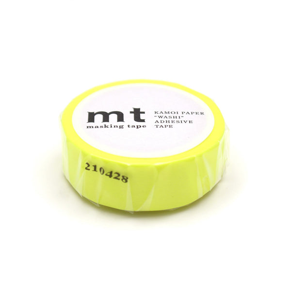 将图片加载到图库查看器，MT Basic Washi Tape Shocking Yellow 7m, MT Tape, Washi Tape, mt-basic-washi-tape-shocking-yellow-7m, 7m, Yellow, Cityluxe
