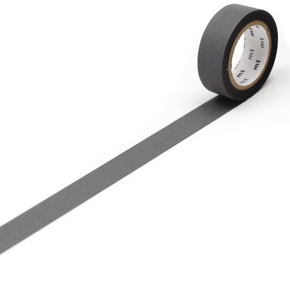 MT Basic Washi Tape Matte Gray 7m, MT Tape, Washi Tape, mt-basic-washi-tape-matte-gray-7m, 7m, Gray, Cityluxe