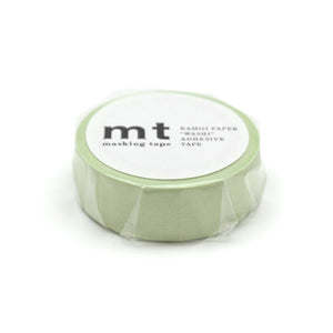 MT Basic Washi Tape Pastel Leaf 7m, MT Tape, Washi Tape, mt-basic-washi-tape-pastel-leaf-7m, Green, MT2021Summer, Cityluxe