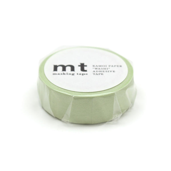 Load image into Gallery viewer, MT Basic Washi Tape Pastel Leaf 7m, MT Tape, Washi Tape, mt-basic-washi-tape-pastel-leaf-7m, Green, MT2021Summer, Cityluxe
