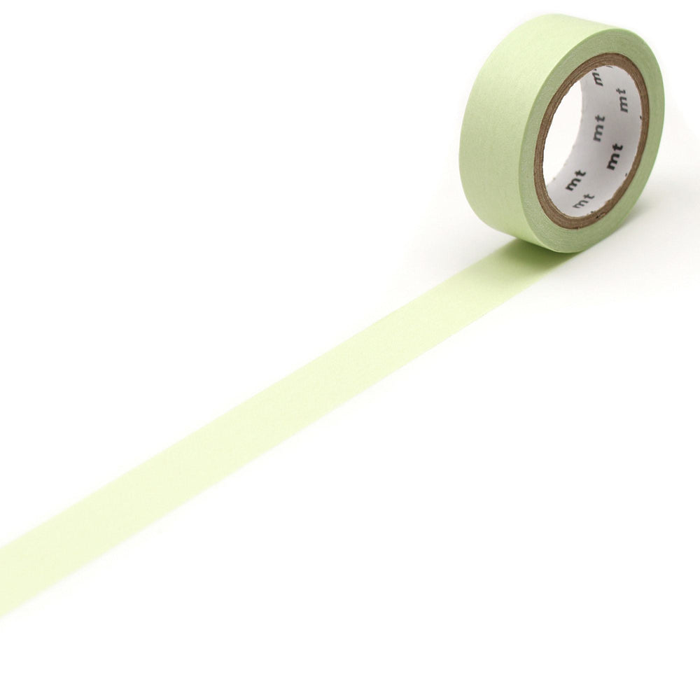MT Basic Washi Tape Pastel Leaf 7m, MT Tape, Washi Tape, mt-basic-washi-tape-pastel-leaf-7m, Green, MT2021Summer, Cityluxe
