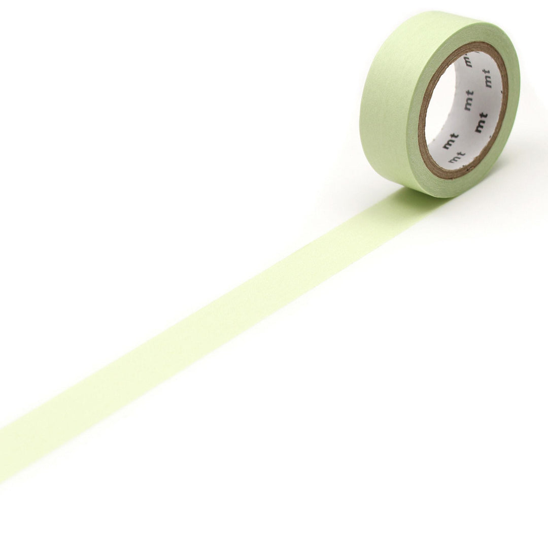 MT Basic Washi Tape Pastel Leaf 7m, MT Tape, Washi Tape, mt-basic-washi-tape-pastel-leaf-7m, Green, MT2021Summer, Cityluxe