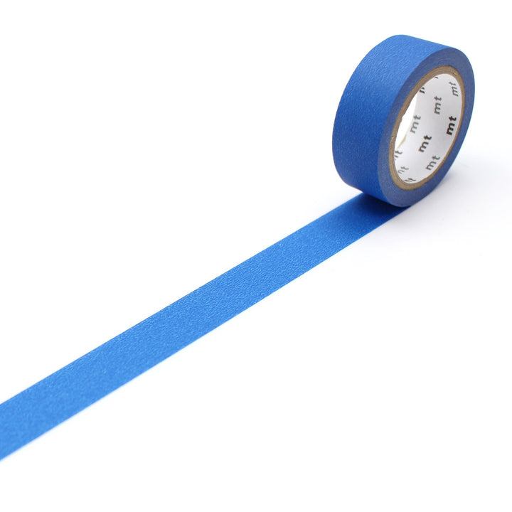 MT Basic Washi Tape - Matte Blue — pattern detail