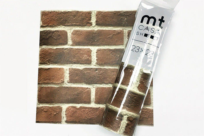(DC) MT Casa Sheet (Wall) Brick, MT Tape, Washi Tape, mt-casa-sheet-brick-3pc-set-for-wall, dc, Qty, Cityluxe