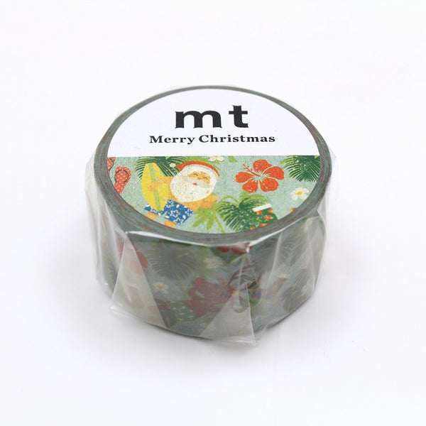 Load image into Gallery viewer, MT Christmas 2020 Washi Tape Southern Santa, MT Tape, Washi Tape, mt-christmas-2020-washi-tape-southern-santa, mt2020aw, seasonal, Cityluxe
