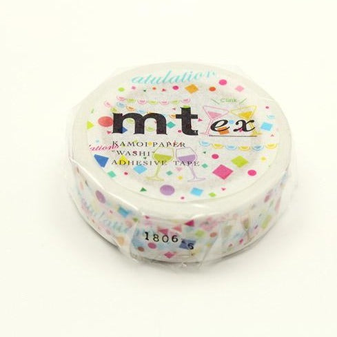 MT EX Washi Tape Cheers, MT Tape, Washi Tape, mt-ex-cheers-washi-tape, For Crafters, MTEX, washi tape, Cityluxe