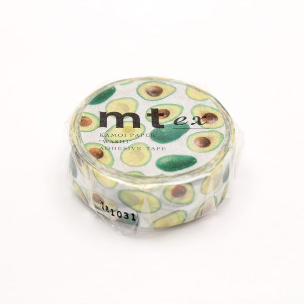 Load image into Gallery viewer, MT EX Washi Tape Avocado, MT Tape, Washi Tape, mt-avocado-washi-tape, For Crafters, MT EX, washi tape, Cityluxe
