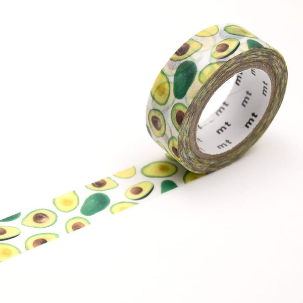 Load image into Gallery viewer, MT EX Washi Tape Avocado, MT Tape, Washi Tape, mt-avocado-washi-tape, For Crafters, MT EX, washi tape, Cityluxe
