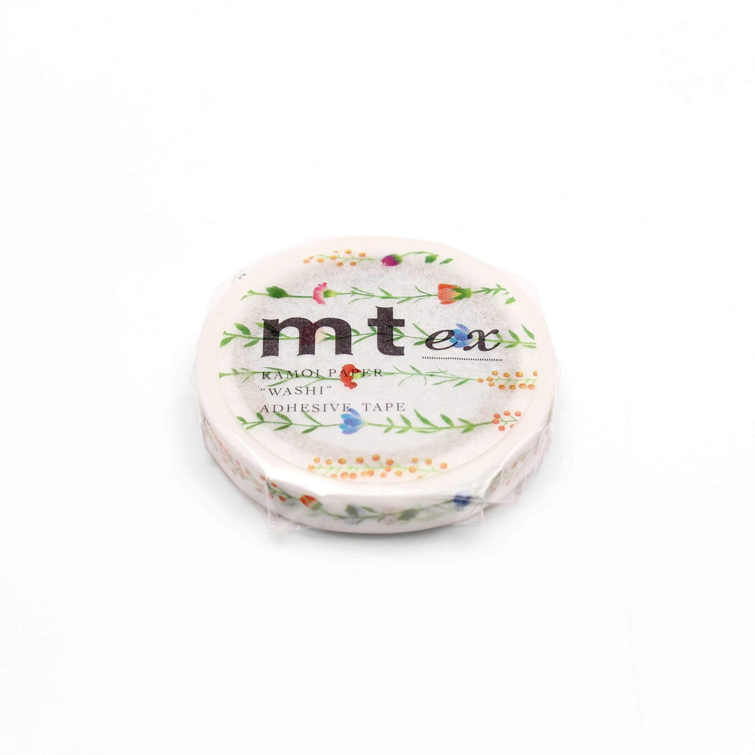 MT EX Washi Tape Flower Line, MT Tape, Washi Tape, mt-ex-washi-tape-flower-line, mt2020ss, Cityluxe