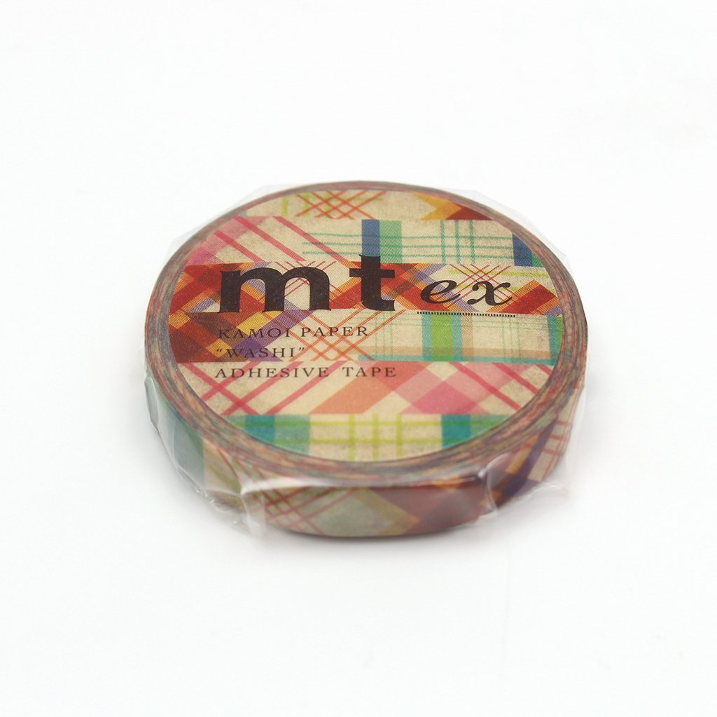 MT EX Washi Tape Check Line, MT Tape, Washi Tape, mt-ex-washi-tape-check-line, mt2020aw, Cityluxe