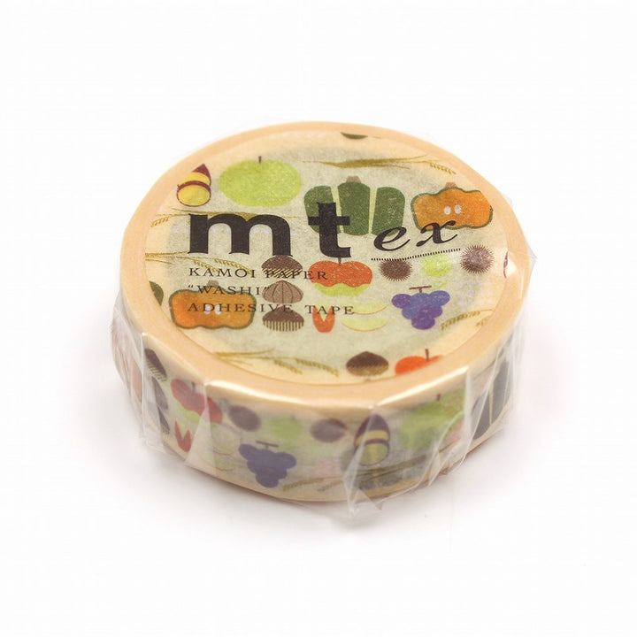 MT EX Washi Tape - Fruitful — applied on surface