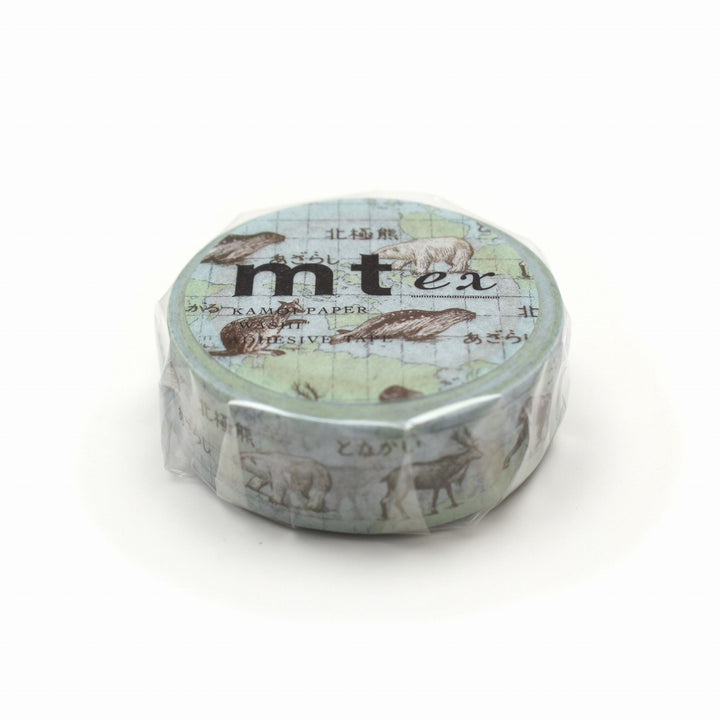 MT EX Washi Tape World Animals, MT Tape, Washi Tape, mt-ex-washi-tape-world-animals, mt2021aw, Cityluxe
