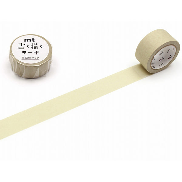 Load image into Gallery viewer, MT KakuKaku Write And Draw Washi Tape - Dull Yellow
