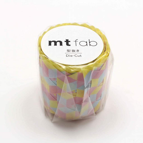 이미지를 갤러리 뷰어에 로드 , MT Fab Washi Tape Cube Pattern, MT Tape, Washi Tape, mt-fab-washi-tape-cube-pattern, die-cut, mt2020summer, Red, Cityluxe
