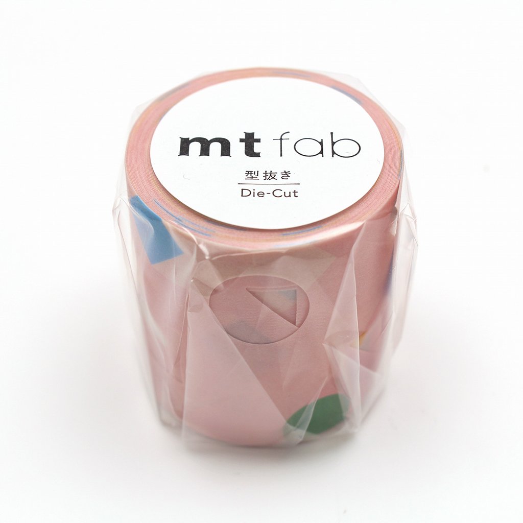 MT Fab Washi Tape Stretching Shape, MT Tape, Washi Tape, mt-fab-washi-tape-stretching-shape, die-cut, mt2020aw, Red, Cityluxe