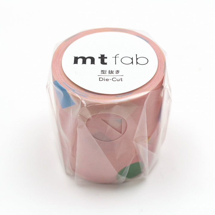 MT Fab Washi Tape Stretching Shape, MT Tape, Washi Tape, mt-fab-washi-tape-stretching-shape, die-cut, mt2020aw, Red, Cityluxe