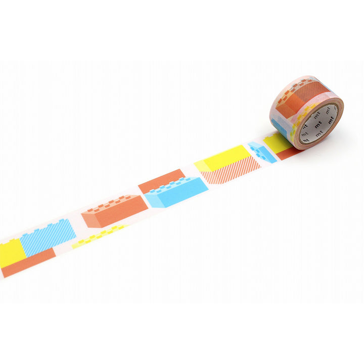 MT KakuKaku Write And Draw Washi Tape - Blocks