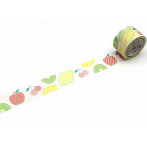 MT KakuKaku Write And Draw Washi Tape - Seasonal Fruits