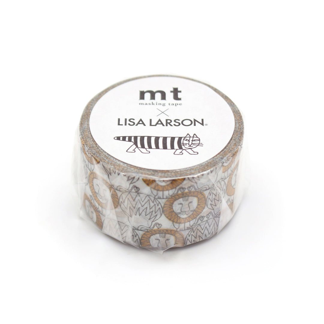 MT x Lisa Larson Washi Tape Lion, MT Tape, Washi Tape, mt-x-lisa-larson-washi-tape-lion, mt2022ss, Cityluxe