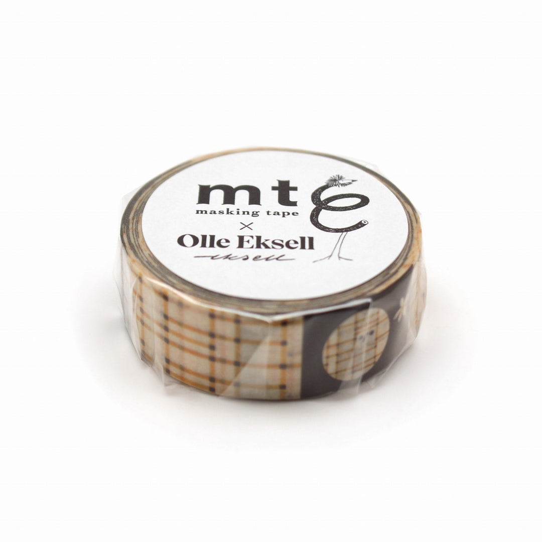 MT x Olle Eksell Washi Tape Crossed Lines — pattern detail