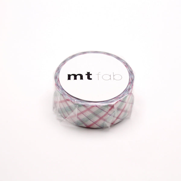 Load image into Gallery viewer, MT Fab Washi Tape Check Purple, MT Tape, Washi Tape, mt-fab-pearl-tape-check-purple, mt, MT2019SS, washi tape, Cityluxe
