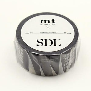 MT x SDL Washi Tape Grattis, MT Tape, Washi Tape, mt-x-sdl-grattis-washi-tape, dc, For Crafters, Monochrome, MTEX, Qty, washi tape, Cityluxe