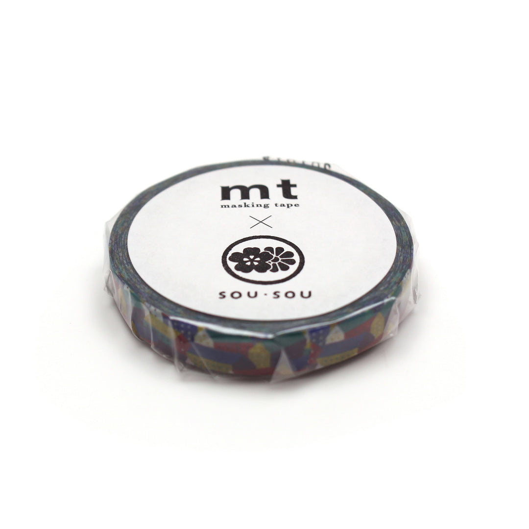 MT x SOU・SOU Washi Tape Kitanokuni, MT Tape, Washi Tape, mt-x-sou-sou-washi-tape-kitanokuni, MT2021SS, Cityluxe