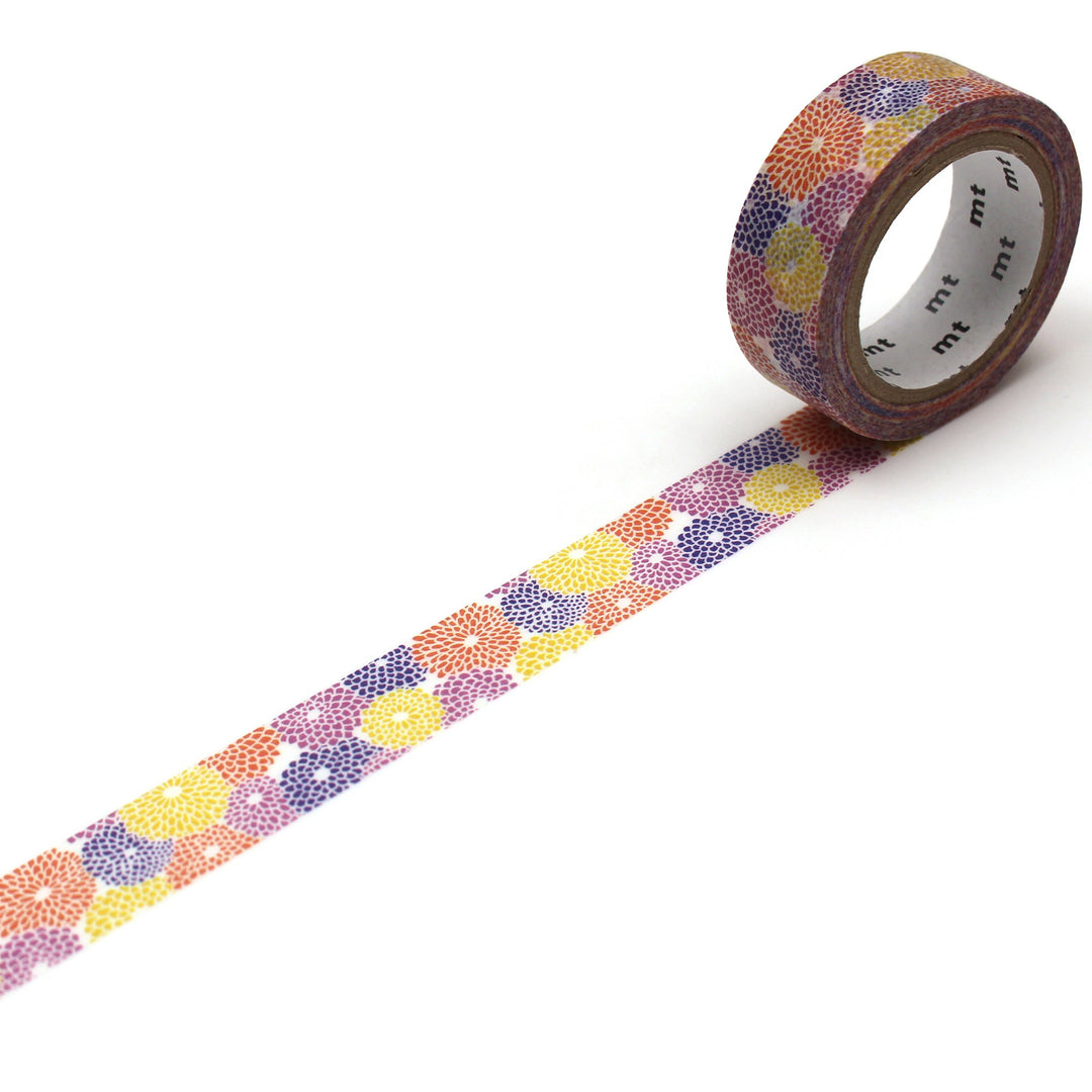 MT x SOU・SOU Washi Tape Kiku Zukushi — pattern detail