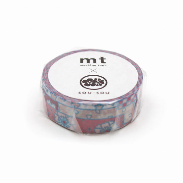 Load image into Gallery viewer, MT x SOU・SOU Washi Tape Multi Cherry Blossoms, MT Tape, Washi Tape, mt-x-sou-sou-washi-tape-multi-cherry-blossoms, mt2021aw, Cityluxe

