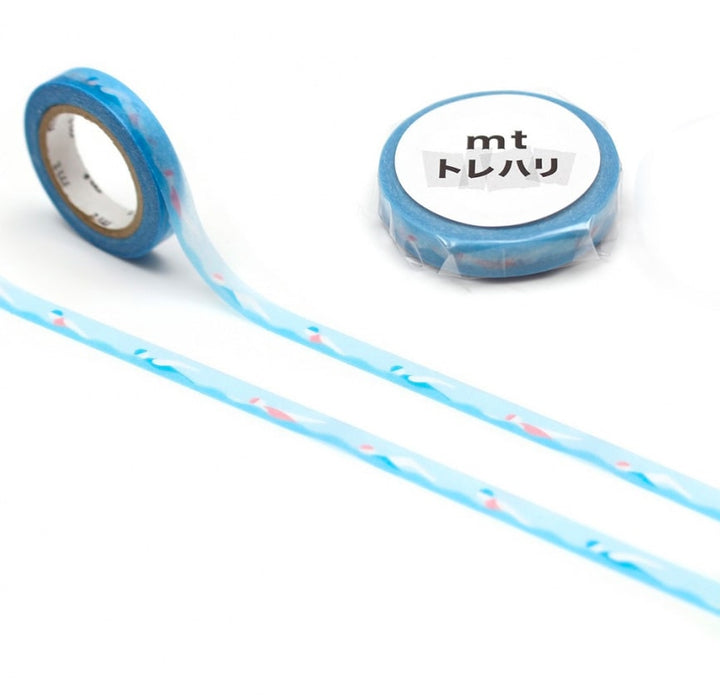 MT Trehari Washi Tape Swimming (Fab Tracing Paper), MT Tape, Washi Tape, mt-trehari-washi-tape-swimming-fab-tracing-paper, mt2022ss, Cityluxe