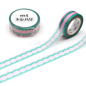 MT Trehari Washi Tape Linked Oval (Fab Tracing Paper), MT Tape, Washi Tape, mt-trehari-washi-tape-linked-oval-fab-tracing-paper, mt2022ss, Cityluxe