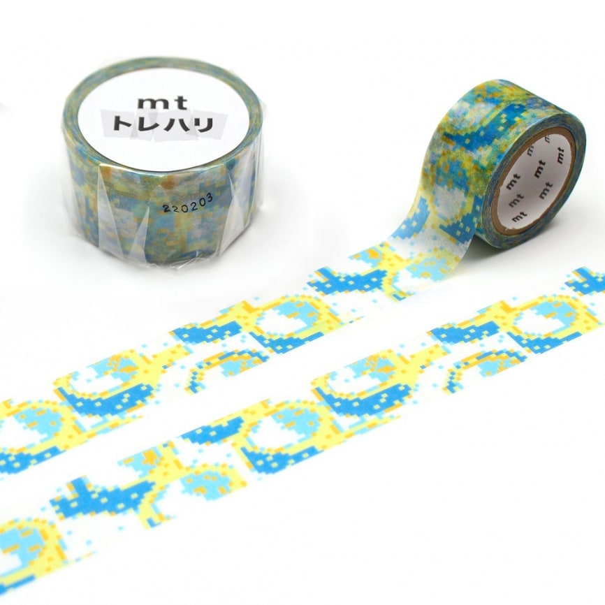 MT Trehari Washi Tape Tape Mosaic (Fab Tracing Paper) — roll front