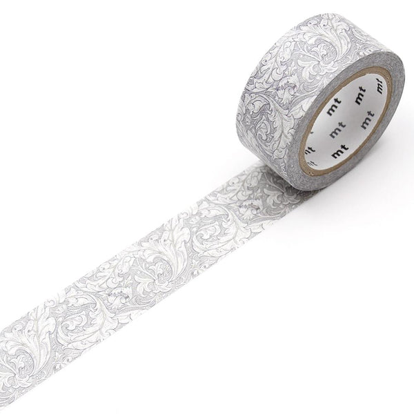 Load image into Gallery viewer, MT x William Morris Washi Tape Pure Bachelors Button Stone/Linen, MT Tape, Washi Tape, mt-x-william-morris-washi-tape-pure-bachelors-button-stone-linen, MT 2019 AW, Washi Tape, Cityluxe
