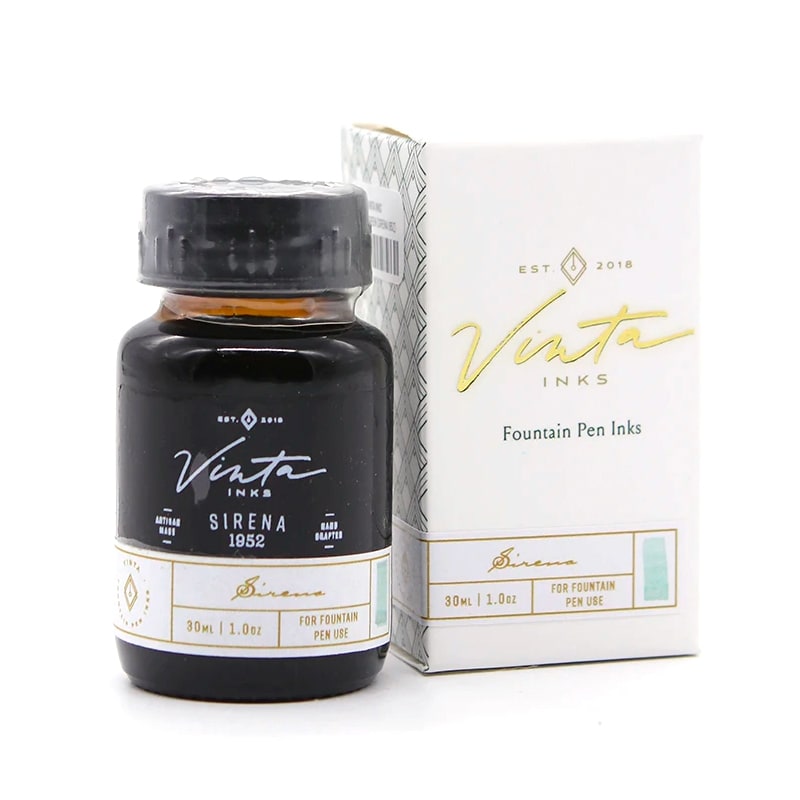 Vinta Inks 30ml Ink Bottle Mermaid Green (Sirena 1952), Vinta Inks, Ink Bottle, vinta-inks-30ml-ink-bottle-mermaid-green-sirena-1952, Green, Inktober22, Cityluxe