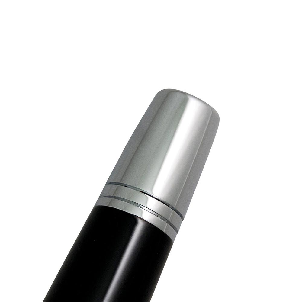Monteverde Impressa Fountain Pen Black/Chrome Medium — engraving example
