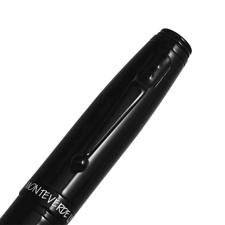 Monteverde Invincia Color Fusion Inkball Pen Stealth Black — size reference