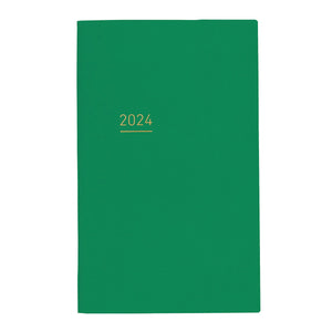 Kokuyo Jibun Techo Lite 2024 Mini B6 Slim Diary - Green [Pre-Order]
