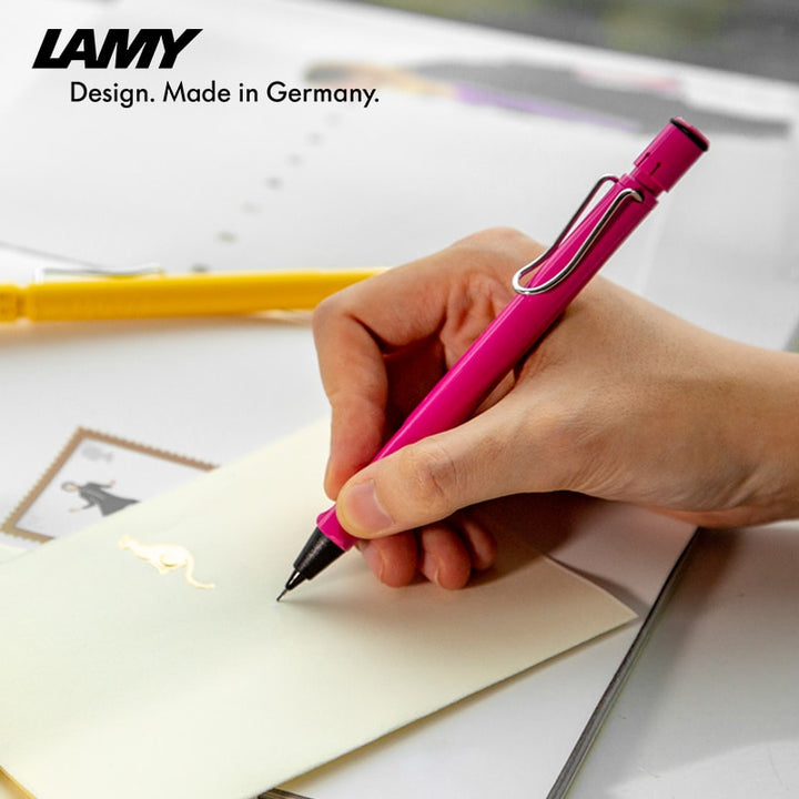 Lamy Safari Mechanical Pencil Red, Lamy, Mechanical Pencil, lamy-safari-mechanical-pencil-red, can be engraved, Cityluxe