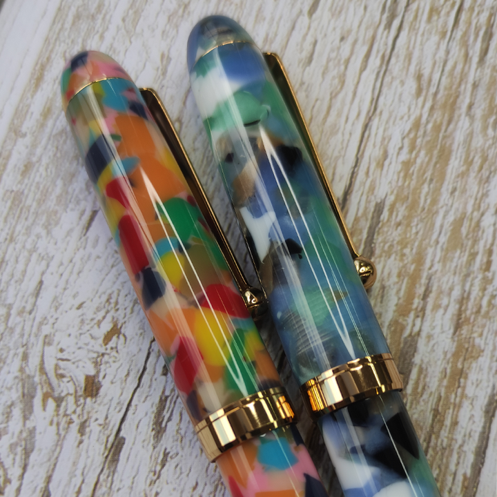 Onishi Seisakusho Fountain Pen Origami - 2022 Limited Edition, Onishi, Fountain Pen, onishi-handmade-fountain-pen-origami-2022-limited-edition, 2022, Bullet Journalist, can be engraved, Fountain Pen, Hand made, Limited Edition, New December, Pen Lovers, Cityluxe