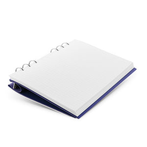 Filofax A5 Clipbook Classic Navy, FILOFAX, Notebook, filofax-a5-clipbook-classic-navy, Blue, Ruled, Cityluxe