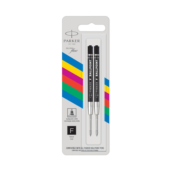 Load image into Gallery viewer, Parker QUINKFlow Ballpoint Pen Refill, Parker, Ballpoint Pen Refill, parker-quink-flow-ballpoint-pen-refill, Black, Blue, G2 Ballpoint Refill, Cityluxe

