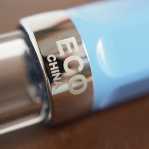 TWSBI ECO Fountain Pen Pastel Blue, TWSBI, Fountain Pen, twsbi-eco-fountain-pen-pastel-blue-fine, Blue, Bullet Journalist, can be engraved, Clear, demonstrator, Pen Lovers, TWSBI Eco, TWSBI Eco Pastel, Cityluxe