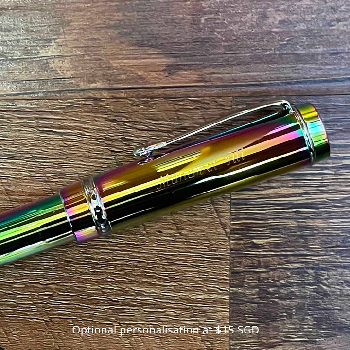 Conklin Duragraph Special Edition Fountain Pen Rainbow, Conklin, Fountain Pen, conklin-duragraph-special-edition-fountain-pen-rainbow, can be engraved, Multicolour, Cityluxe