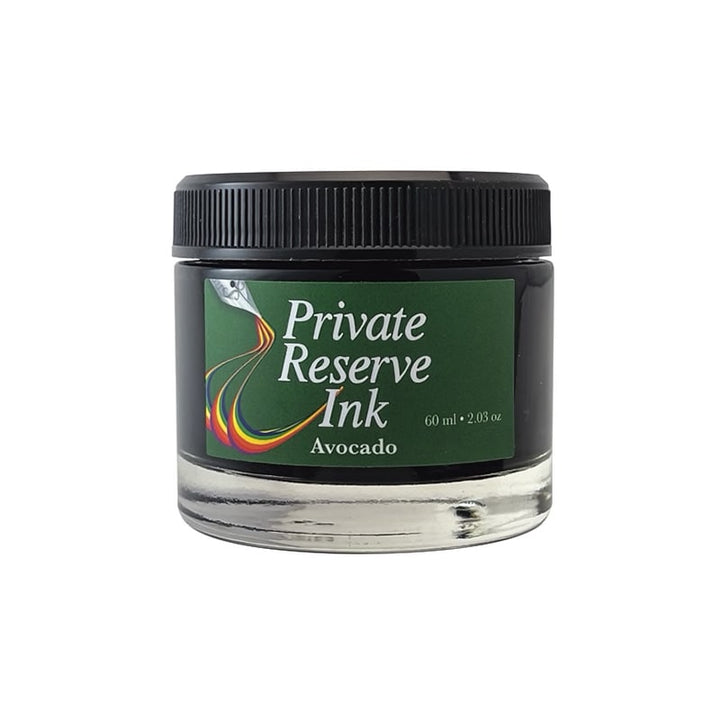 Private Reserve 60ml Ink Bottle Avocado — bottle front