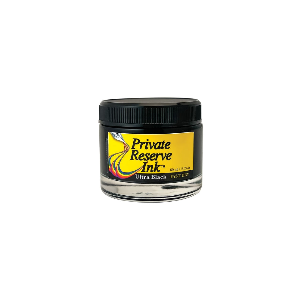 Private Reserve 60ml Ink Bottle Ultra Black, FAST DRY, Private Reserve, Ink Bottle, private-reserve-60ml-ink-bottle-ultra-black-fast-dry, Black, Cityluxe