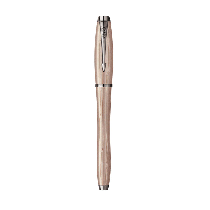 Parker Urban Premium Metal Pink Rollerball Pen with Sleeve Gift Set — detail view