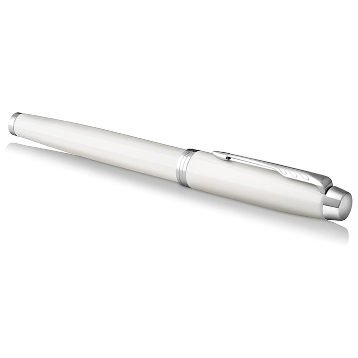 Parker IM White CT Rollerball Pen — barrel detail
