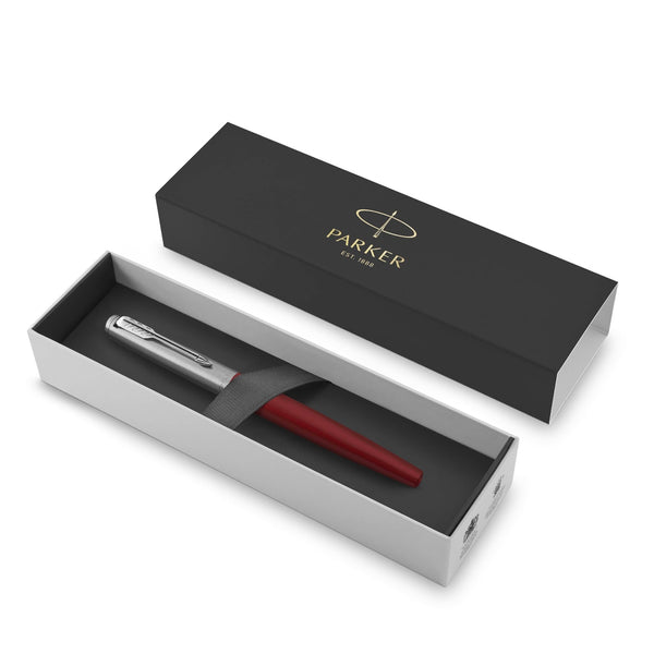 Load image into Gallery viewer, Parker Jotter Kensington Red CT Rollerball Pen, Parker, Rollerball Pen, parker-jotter-kensington-red-ct-rollerball, Red, Cityluxe
