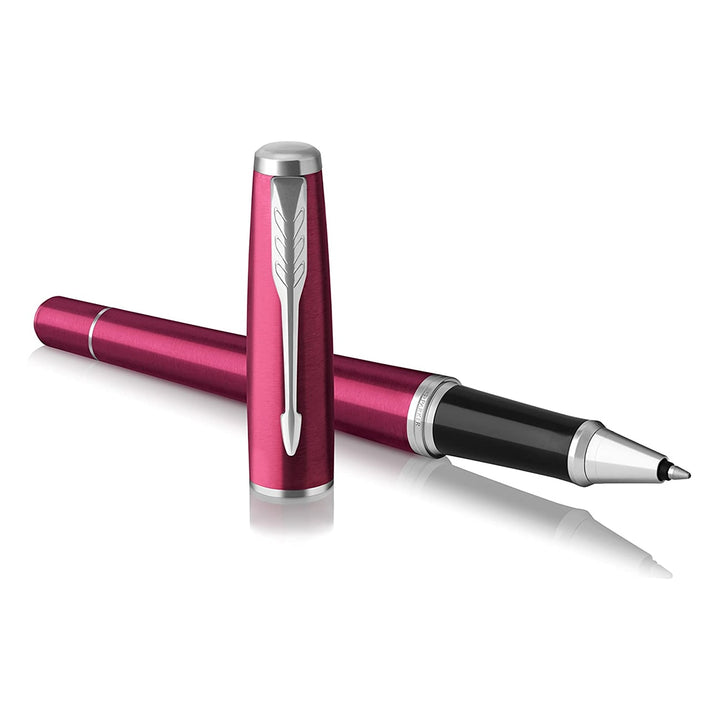 Parker Urban Vibrant Magenta Rollerball — writing at an angle