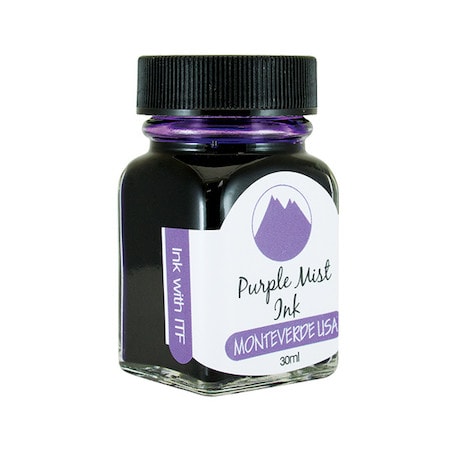 Monteverde 30ml Ink Bottle Purple Mist — bottle front